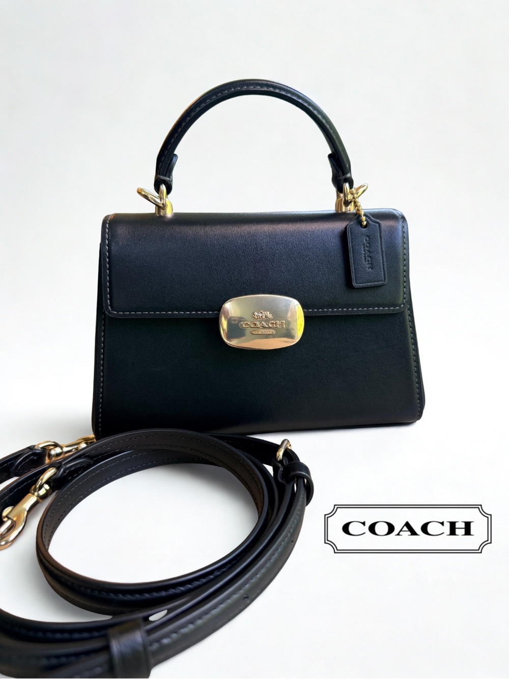 RARE Coach Eliza Mini Top Handle Bag- Pre-Production Sample (Creed 00000-000)